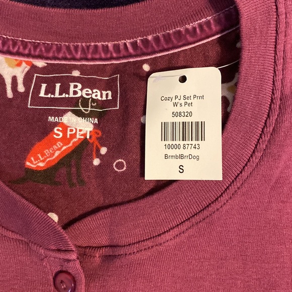 L.L. Bean Long Sleeve Top S - Picture 2 of 5